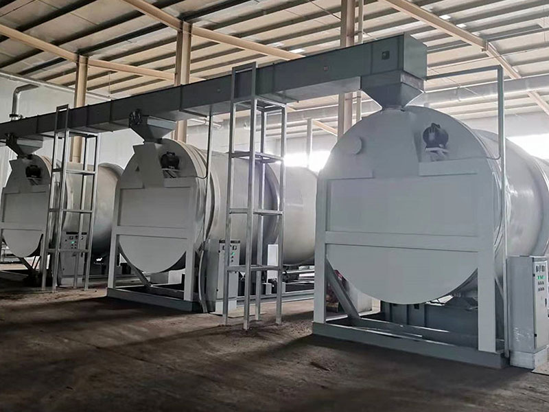 鸡粪滚筒发酵机器